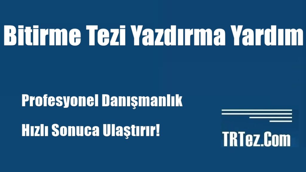 bitirme tez
