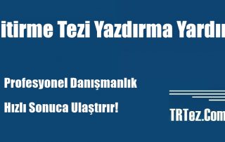 bitirme tez