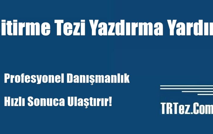 bitirme tez